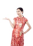 Chinees nieuw jaar Aziatisch meisje Royalty-vrije Stock Fotografie Chinees nieuw jaar Aziatisch meisje Royalty-vrije Stock Fotografie