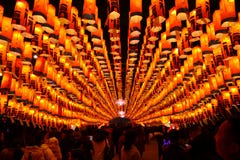 2019 Chinees nieuw jaar in Xian stock afbeeldingen 2019 Chinees nieuw jaar in Xian stock afbeeldingen