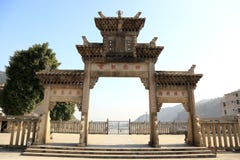 Chinese Ancient Dragon Mother Temple, Longmu Temple Stock Photos Chinese Ancient Dragon Mother Temple, Longmu Temple Stock Photos
