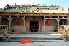 Chinese Ancient Dragon Mother Temple, Longmu Temple Royalty Free Stock Image