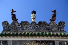 Chinese Ancient Dragon Mother Temple, Longmu Temple Royalty Free Stock Image Chinese Ancient Dragon Mother Temple, Longmu Temple Royalty Free Stock Image