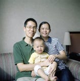 Chinese Family Royalty Free Stock Image