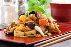 Chinese keuken royalty-vrije stock afbeelding Chinese keuken royalty-vrije stock afbeelding