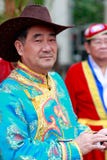Chinese mongolian elderly man