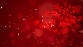 Chinese New Year also known as the Spring Festival digital particles background with Chinese ornament and decorations for seasonal. Chinese New Year also known Chinese New Year also known as the Spring Festival digital particles background with Chinese ornament and decorations for seasonal. Chinese New Year also known