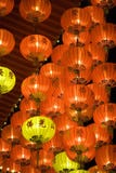 Chinese New Year Lanterns. Night image of Chinese New Year lanterns at a temple Chinese New Year Lanterns. Night image of Chinese New Year lanterns at a temple