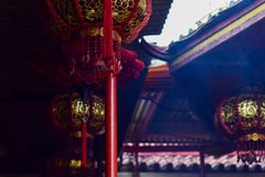 Chinese new year lanterns in chinatown at Jakarta. stock image Chinese new year lanterns in chinatown at Jakarta. stock image