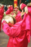 Chinese New Year Music And Celebrations. Stock Photo