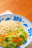 Chinese Style Vegetarian Noodles Royalty Free Stock Photos Chinese Style Vegetarian Noodles Royalty Free Stock Photos