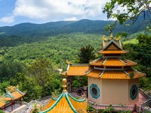 Chinese temple on the island of Koh Phangan stock photography Chinese temple on the island of Koh Phangan stock photography