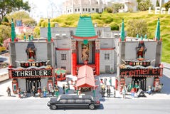 Chinese Theatre at Legoland royalty free stock photography Chinese Theatre at Legoland royalty free stock photography