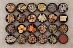 Chinesische Kräutermedizin lizenzfreie stockfotos Chinesische Kräutermedizin lizenzfreie stockfotos