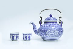 Chinesische Teesätze lizenzfreie stockfotografie Chinesische Teesätze lizenzfreie stockfotografie