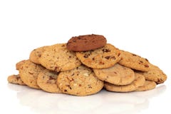 Chocolate Chip Cookies Royalty Free Stock Images Chocolate Chip Cookies Royalty Free Stock Images