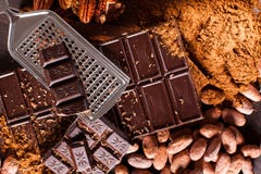 Chocolate products royalty free stock photos Chocolate products royalty free stock photos