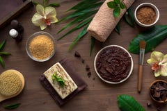 Chocolate Spa royalty free stock image Chocolate Spa royalty free stock image