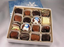 Chocolates In A Box. Stock Images