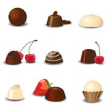 Chocolats de luxe illustration stock Chocolats de luxe illustration stock