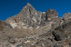 Chola pass,one of pass on Everest base camp trekking route region,Nepal stock images Chola pass,one of pass on Everest base camp trekking route region,Nepal stock images