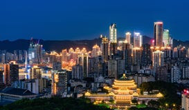Chongqing Night Skyline