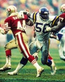 Chris Doleman Minnesota Vikings livre. photo libre de droits Chris Doleman Minnesota Vikings livre. photo libre de droits