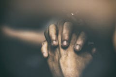 Christian Woman Believe en Jésus et prient au seigneur image libre de droits Christian Woman Believe en Jésus et prient au seigneur image libre de droits