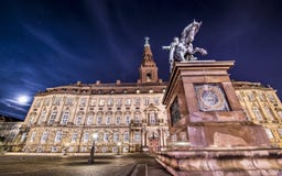 Christiansborg pałac fotografia stock Christiansborg pałac fotografia stock