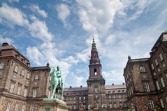 Christiansborg slott royaltyfria foton Christiansborg slott royaltyfria foton