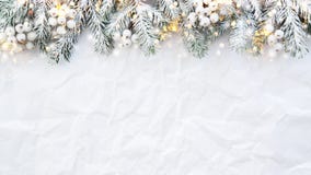 Christmas And New Year Holiday Background. Xmas Greeting Card. Winter Holidays. Royalty Free Stock Photo