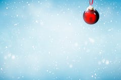 Christmas background with red ornament royalty free stock images Christmas background with red ornament royalty free stock images