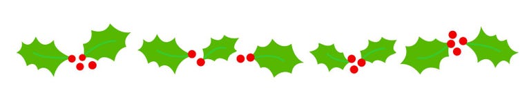 christmas dividers clipart - photo #18