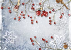 Christmas border with fir branches and gold decorations royalty free stock photos Christmas border with fir branches and gold decorations royalty free stock photos