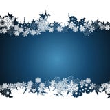 Christmas border, snowflake design background royalty free illustration Christmas border, snowflake design background royalty free illustration