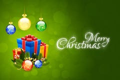 Christmas Card Template stock illustration Christmas Card Template stock illustration