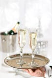 Christmas Champagne Royalty Free Stock Photography Christmas Champagne Royalty Free Stock Photography