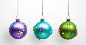 Christmas colored balls stock image Christmas colored balls stock image