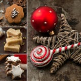 Christmas Cookies Collage Stock Photos Christmas Cookies Collage Stock Photos