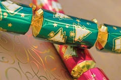 Christmas Crackers Royalty Free Stock Image