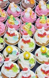 Christmas Cupcakes. Stock Images