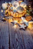 Christmas decoration for tree New year greeting Stock Images Christmas decoration for tree New year greeting Stock Images