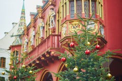 Christmas decorations in Freiburg im Breisgau, Germany stock image Christmas decorations in Freiburg im Breisgau, Germany stock image