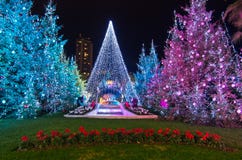 Christmas decorations in Monaco, Montecarlo,France royalty free stock photos Christmas decorations in Monaco, Montecarlo,France royalty free stock photos