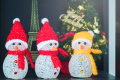 Christmas doll, Gifts and congratulations concept royalty free stock image Christmas doll, Gifts and congratulations concept royalty free stock image