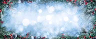 Christmas fir branches and bokeh background stock photos Christmas fir branches and bokeh background stock photos