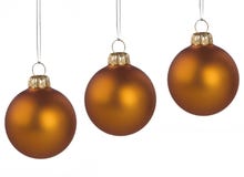 Christmas Golden Balls Royalty Free Stock Photography Christmas Golden Balls Royalty Free Stock Photography