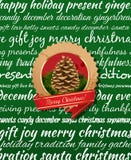 Christmas Greeting Card. stock illustration Christmas Greeting Card. stock illustration