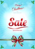 Christmas and happy new year sale poster or banner vector illustration Christmas and happy new year sale poster or banner vector illustration
