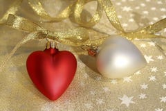 Christmas hearts