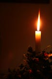 Christmas holiday candle