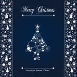 Christmas Holiday Greeting Card Design In luxe Style - Collection vector illustration Christmas Holiday Greeting Card Design In luxe Style - Collection vector illustration